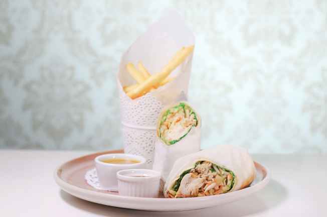 Wrap de Pollo Thai