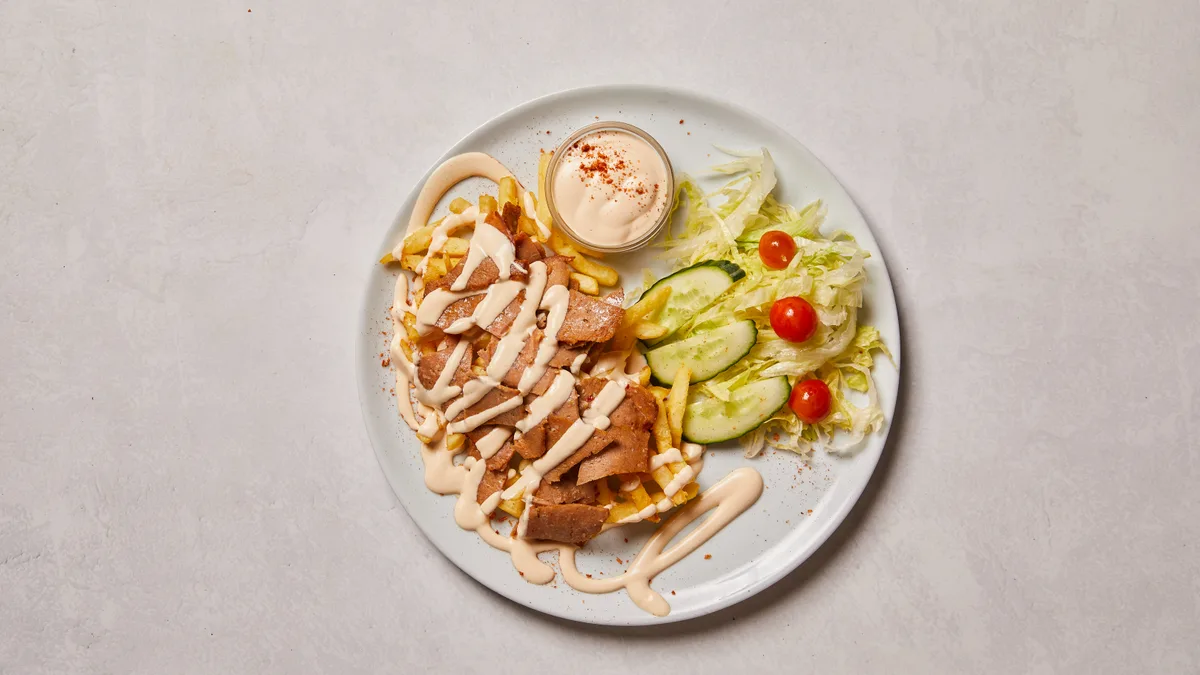 Kebab tallerken