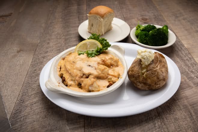 Baked Stuffed Haddock