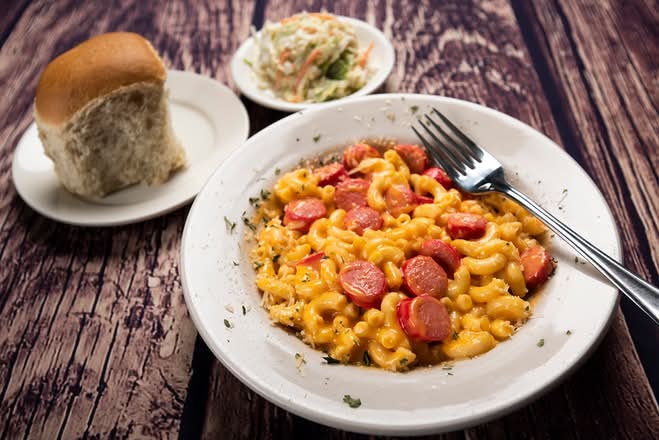 Hot Dog Mac and Cheese