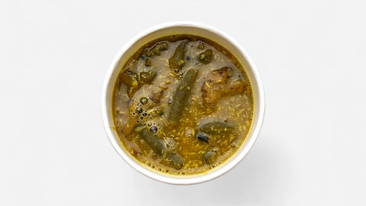 Hokaidová  so zemiakmi a kokos. mliekom Vegan