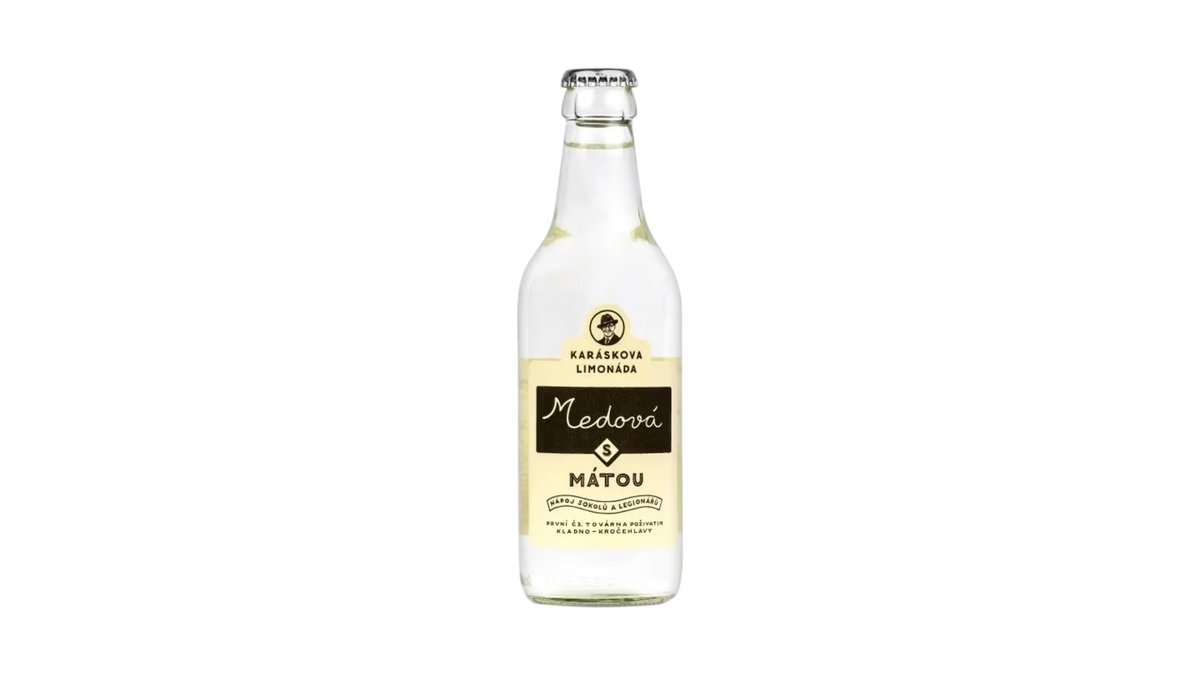 Karáskova limonáda Medová s mätou