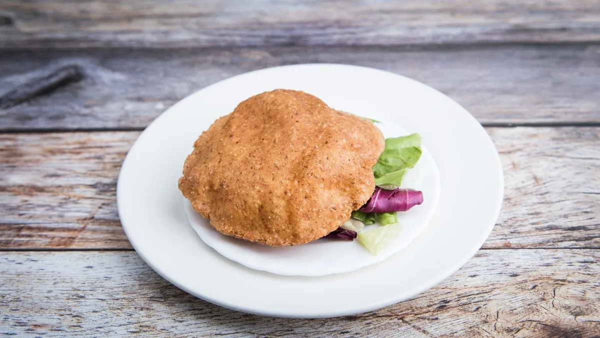 Puri-indiai lángos