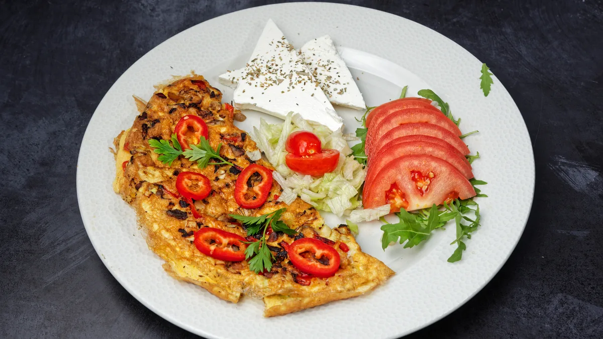 Omlet sa povrćem