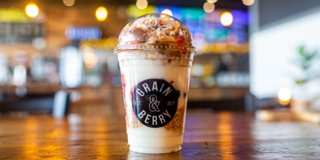Grain and Berry Parfait