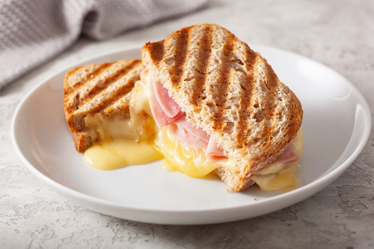 Toast so slaninou