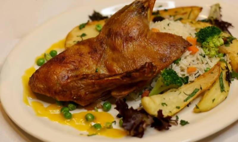 Pan seared Duck