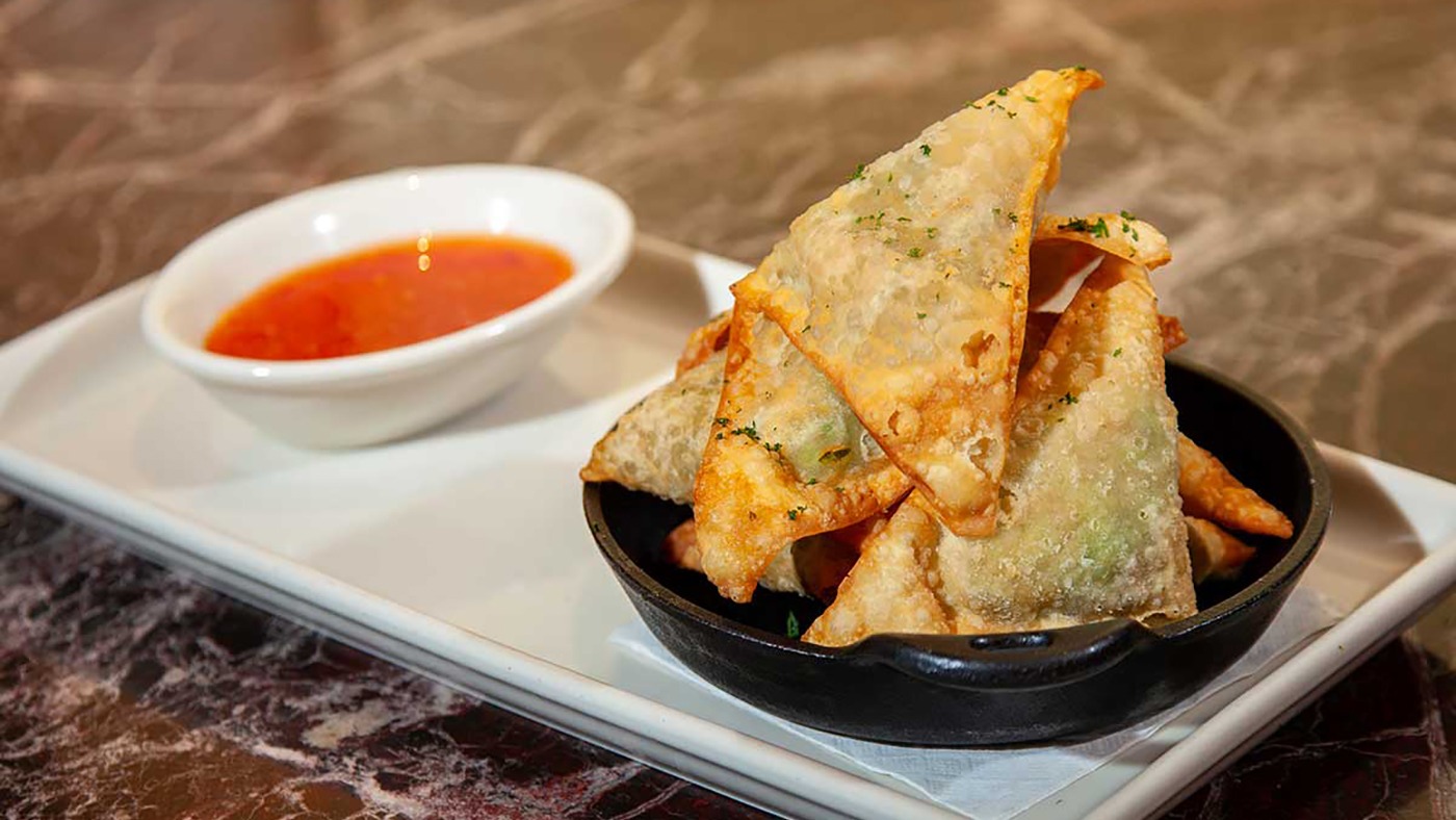 Avocado Wontons