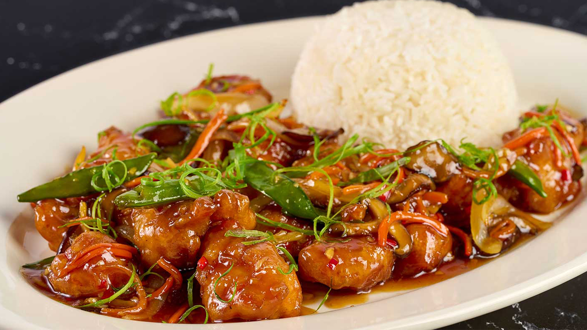 Crispy Caramel Chicken