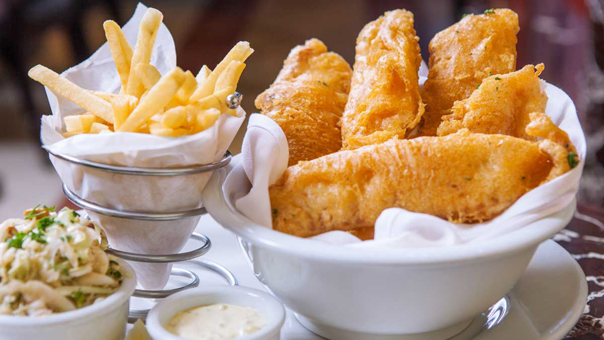 Crispy Fish and Chips