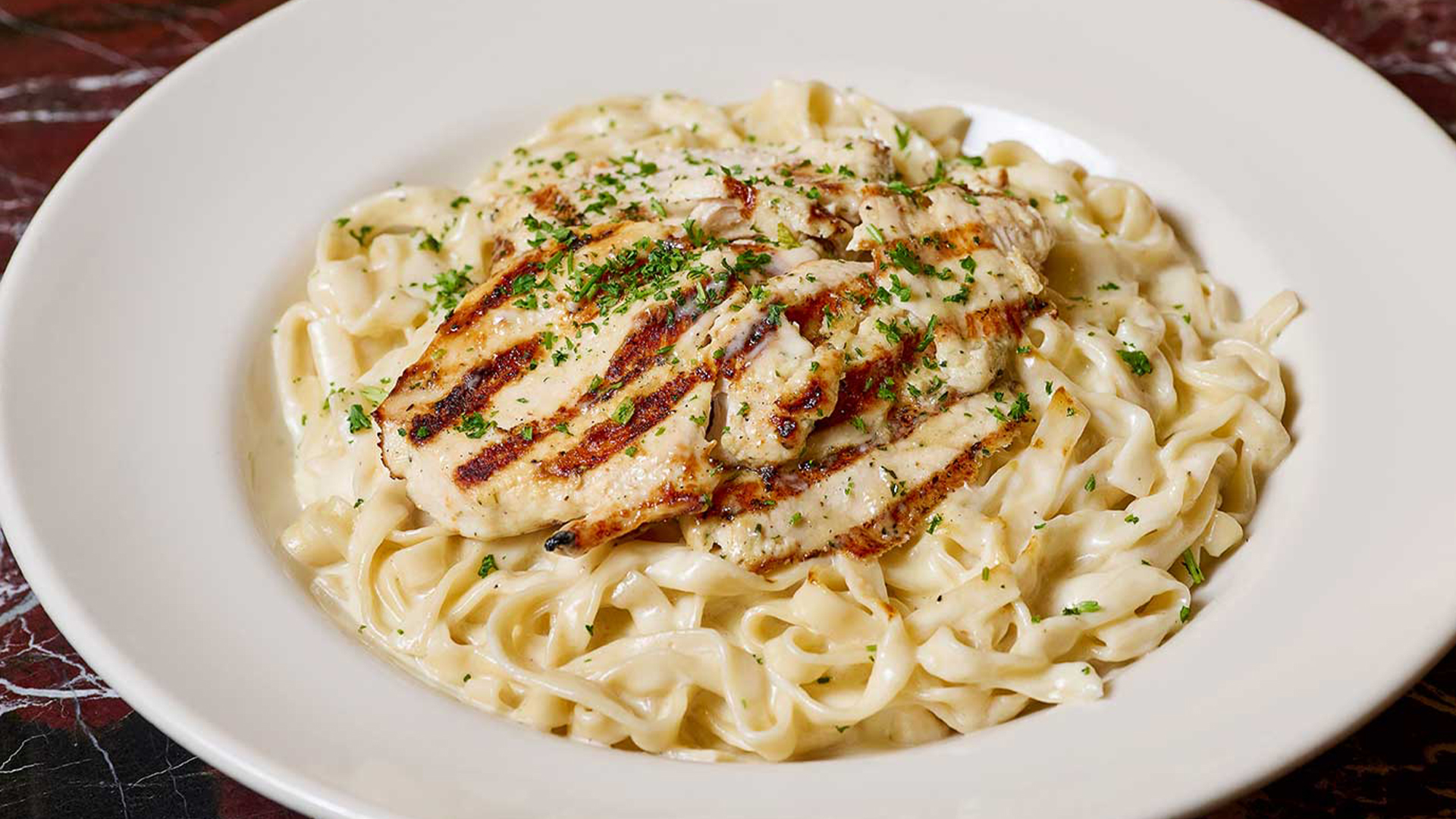 Fettuccini Alfredo with Chicken