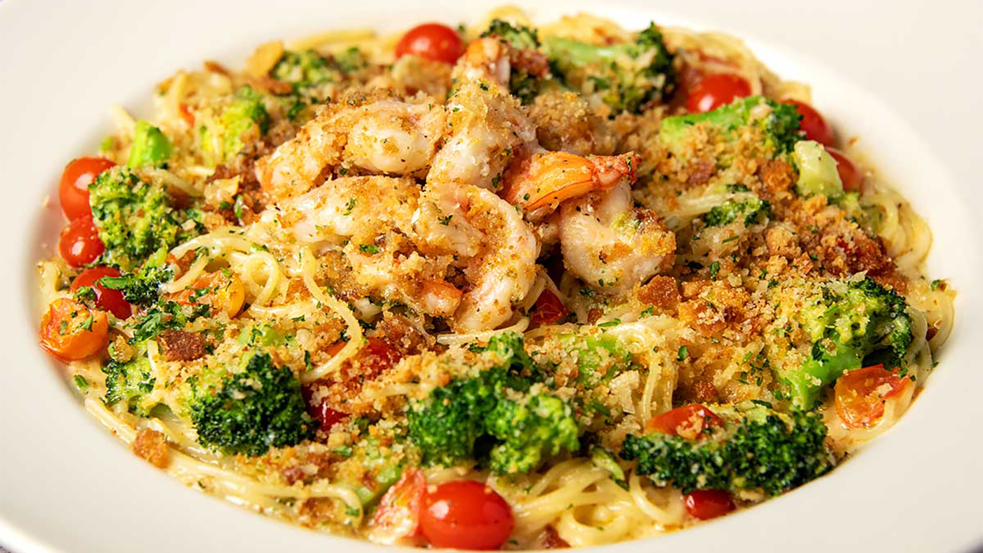 Garlic Shrimp Pasta