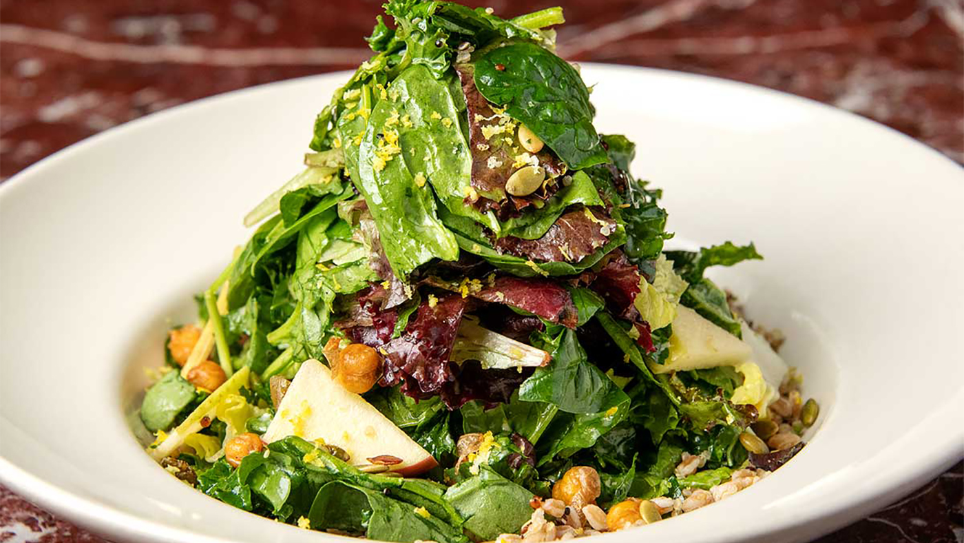 Kale and Warm Grains
