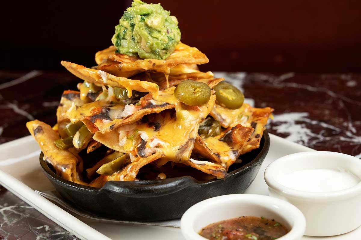Mini Nachos with Chicken