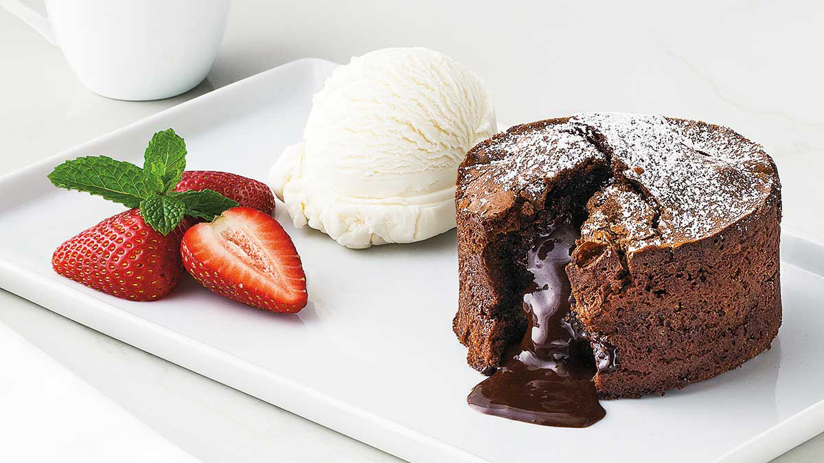 Molten Chocolate Cake