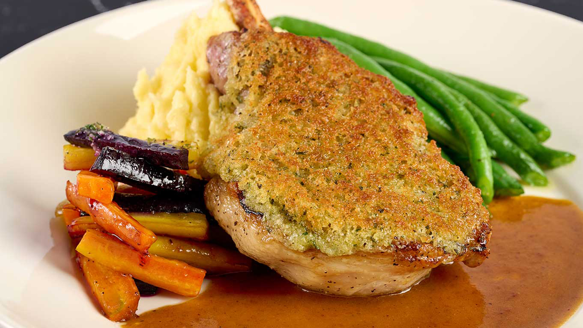Parmesan Crusted Pork Chop