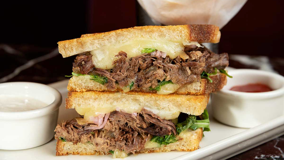 Short Rib Grilled Cheese Sandwich