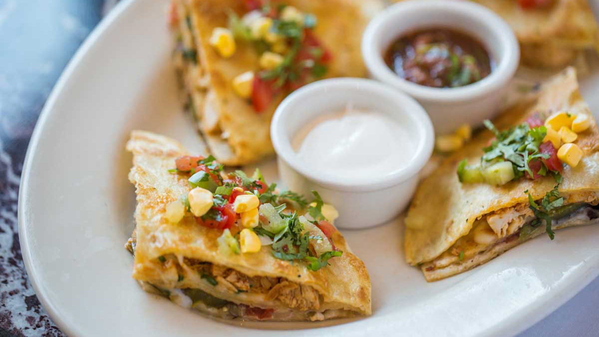 Stacked Chicken Quesadilla