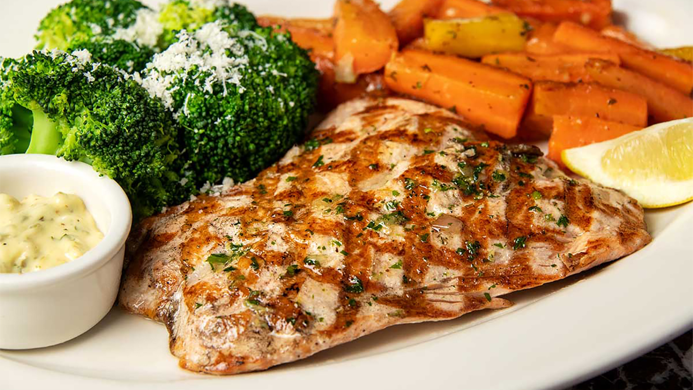 Wood Grilled Salmon