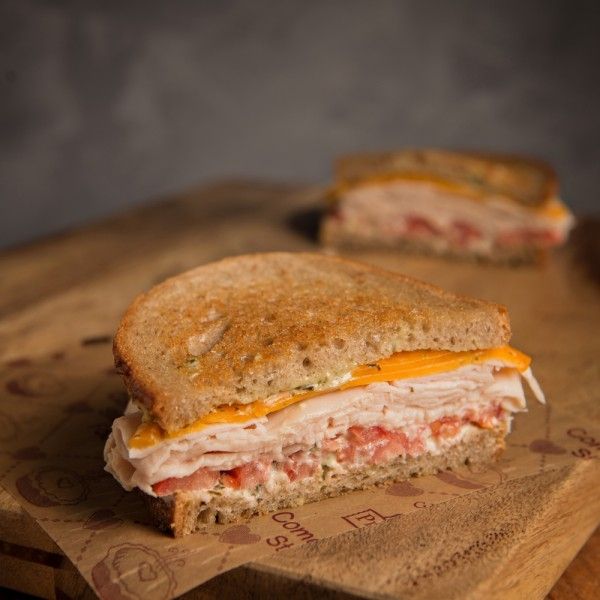 Grilled Lighthouse Turkey Cheddar