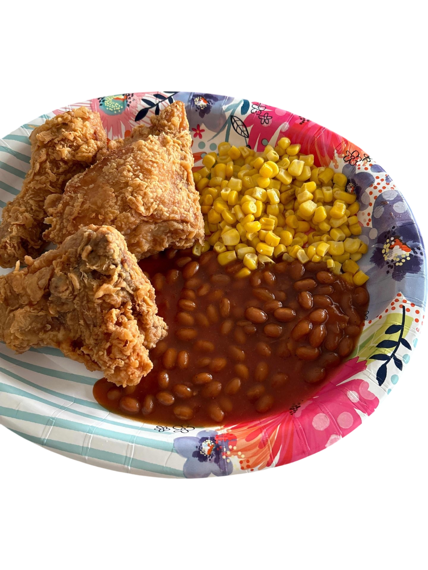 10 Pieces Fried Chicken with 2 Large Sides and 8 Rolls