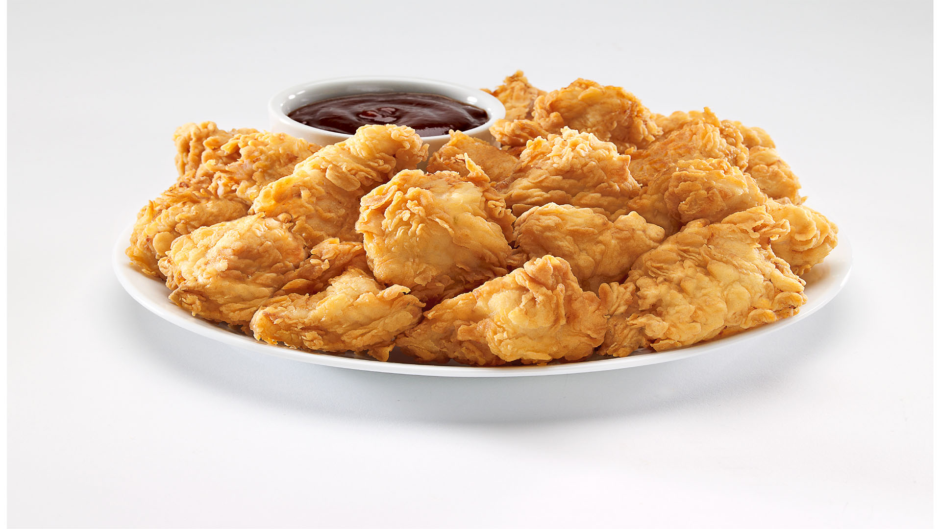 20 Pieces Chicken Nuggets with 2 Large Sides and 6 Rolls