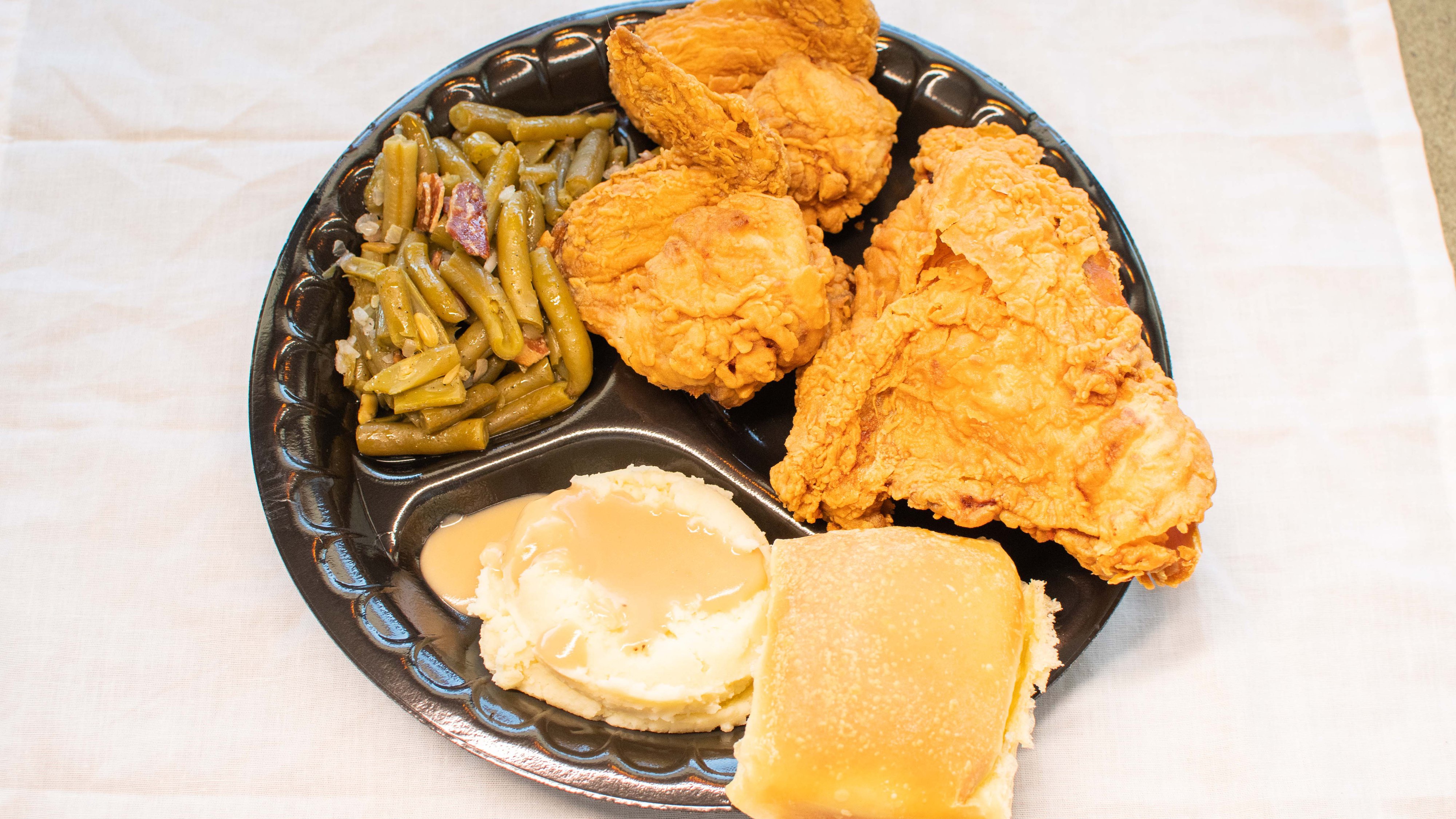 3 Pieces White Meal