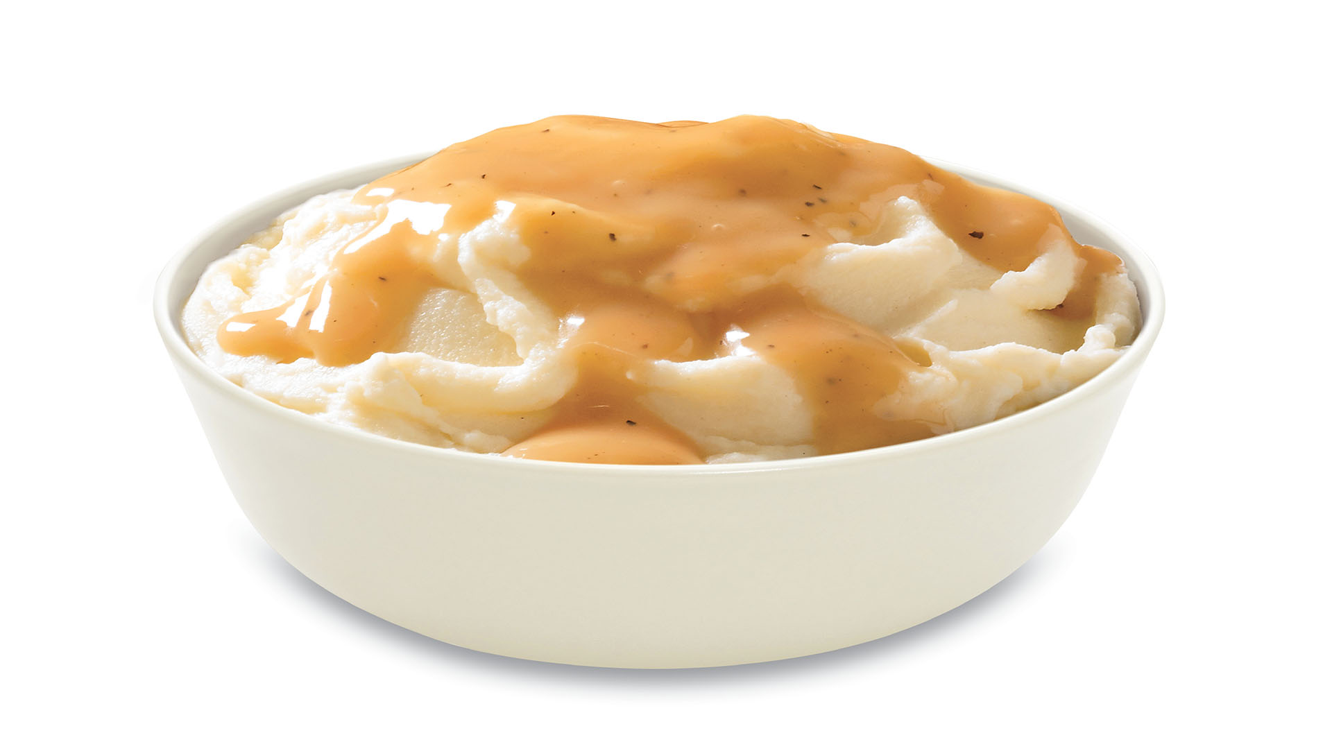 Mashed Potatoes and Brown Gravy