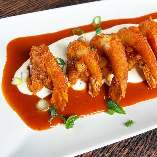 Crispy Buffalo Shrimp Appetizer