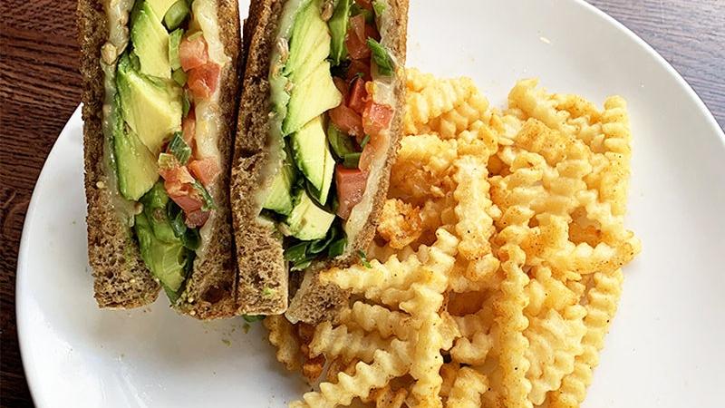 Avocado Grilled Cheese Sandwich