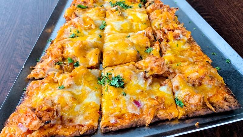 BBQ Chicken Flatbread Appetizer