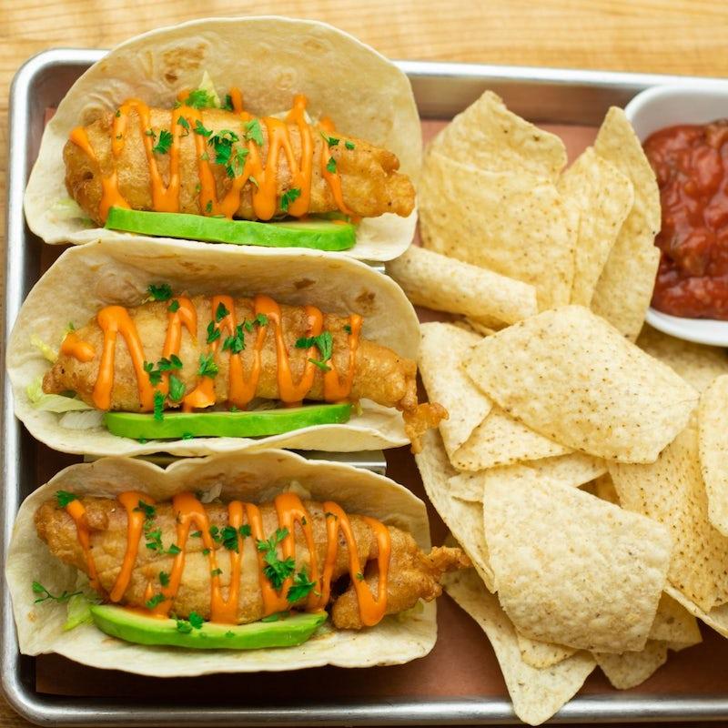 Crispy Baja Fish Tacos