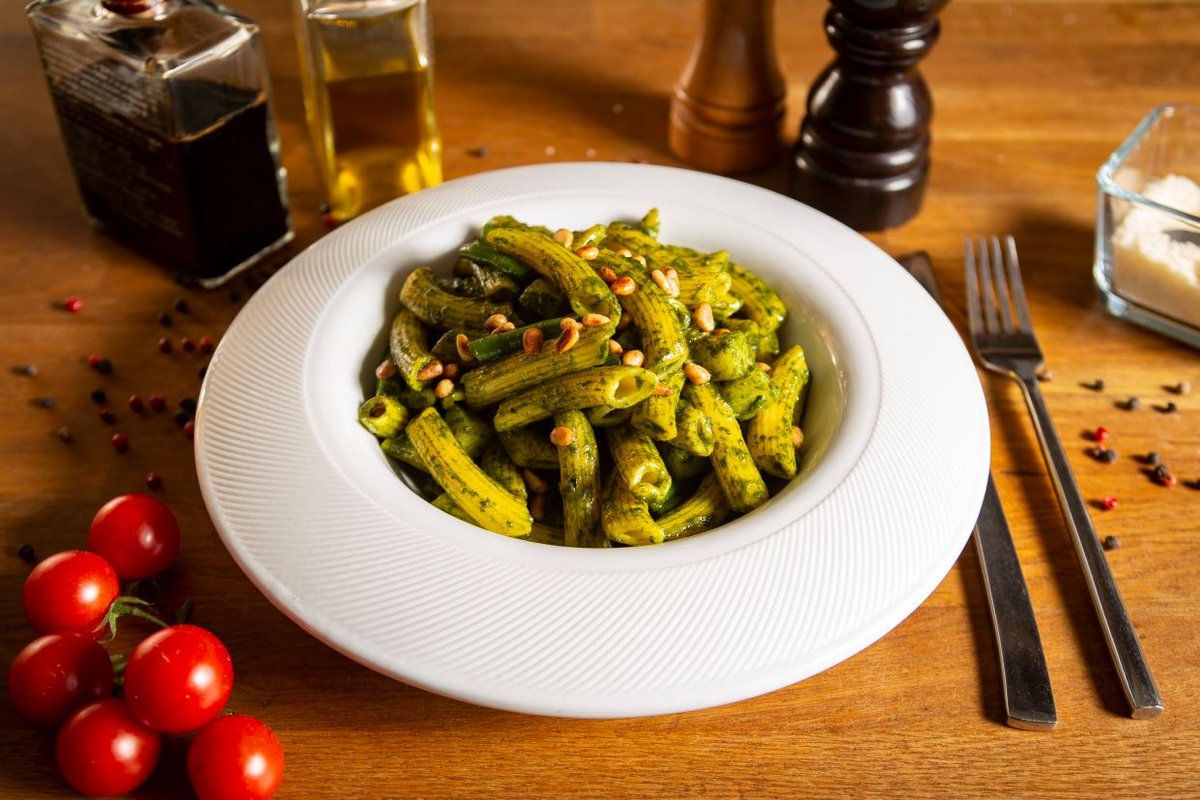 Orecchiette pesto basilico