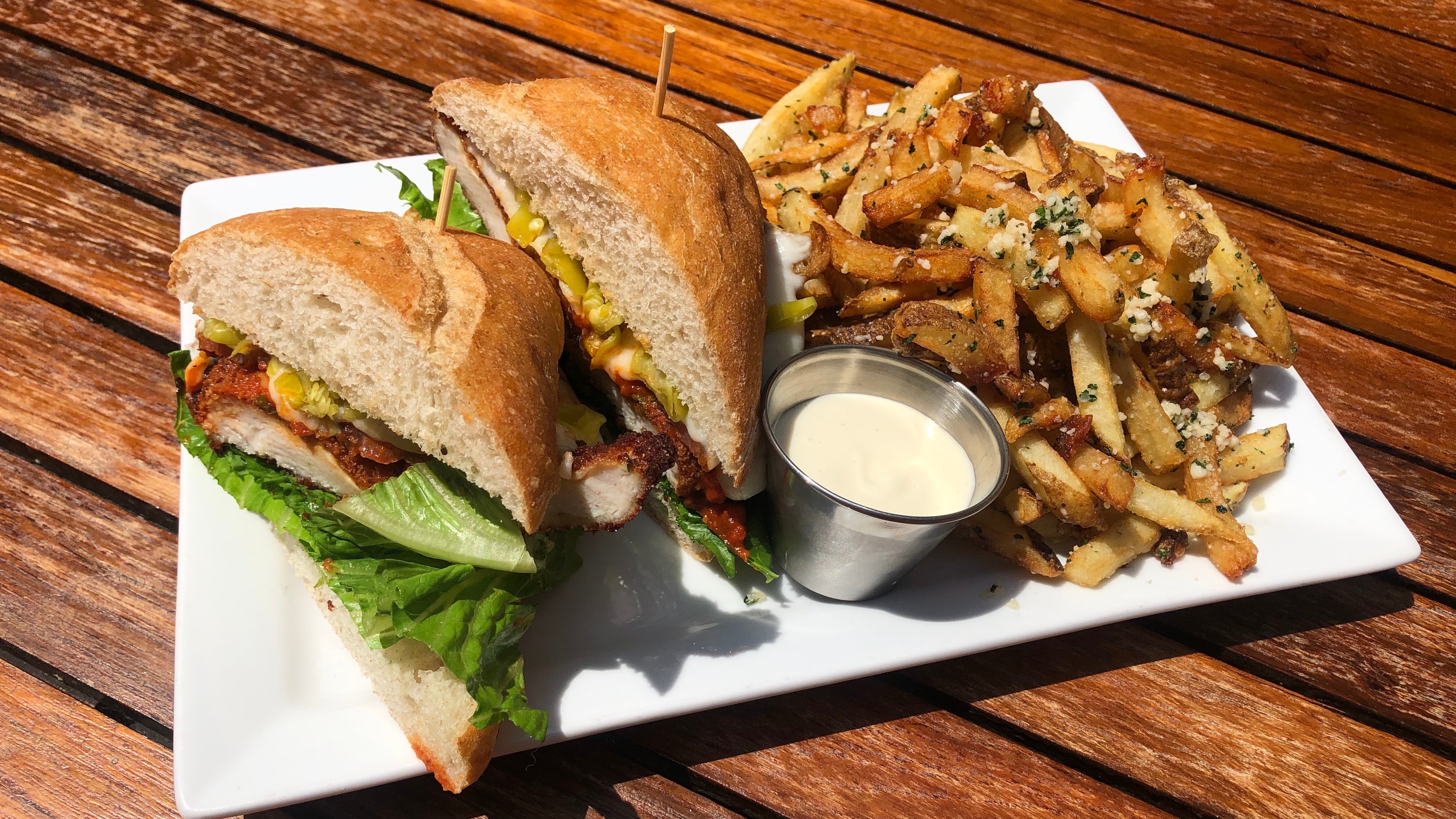 Parmesan Chicken Sandwich