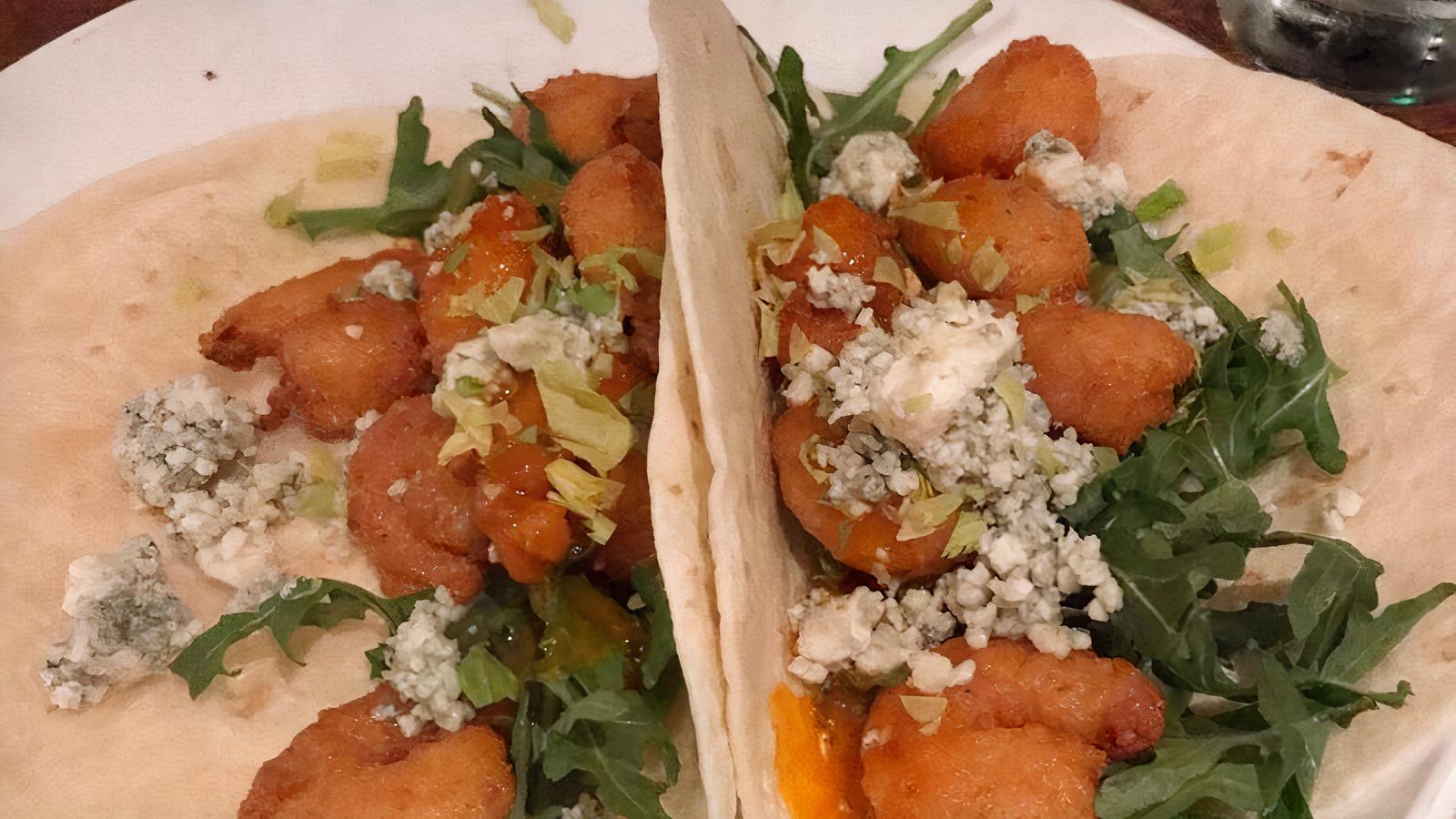 Cilantro-Lime Buffalo Shrimp Taco