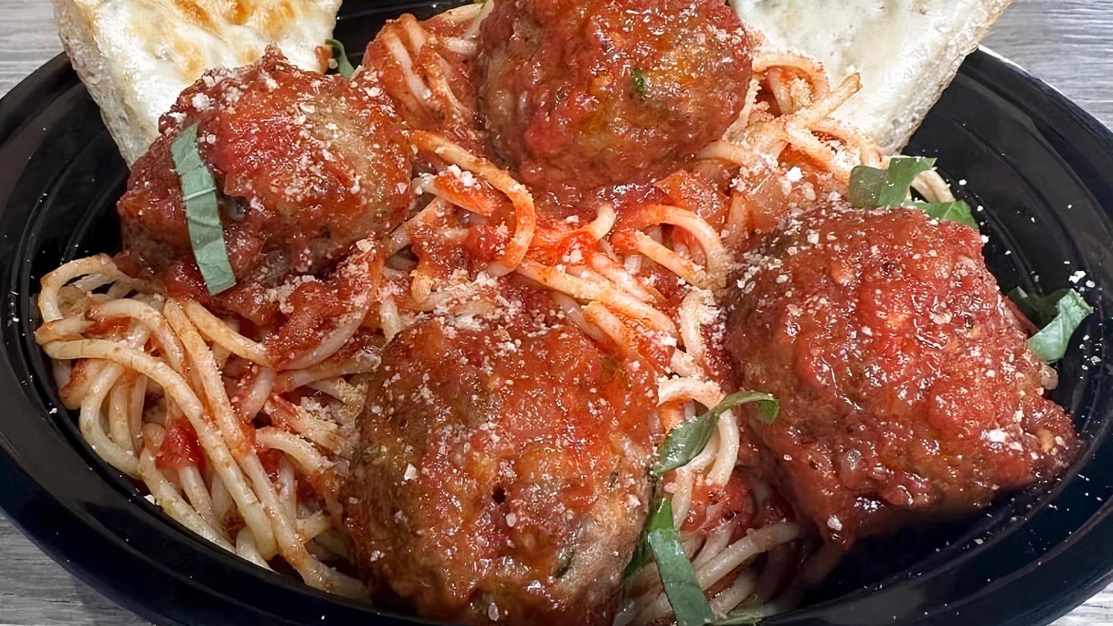 Spaghetti and Meatballs for One