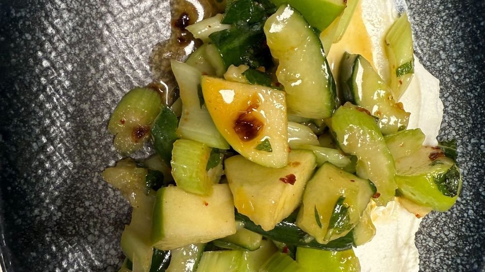Smashed Cucumber Salad