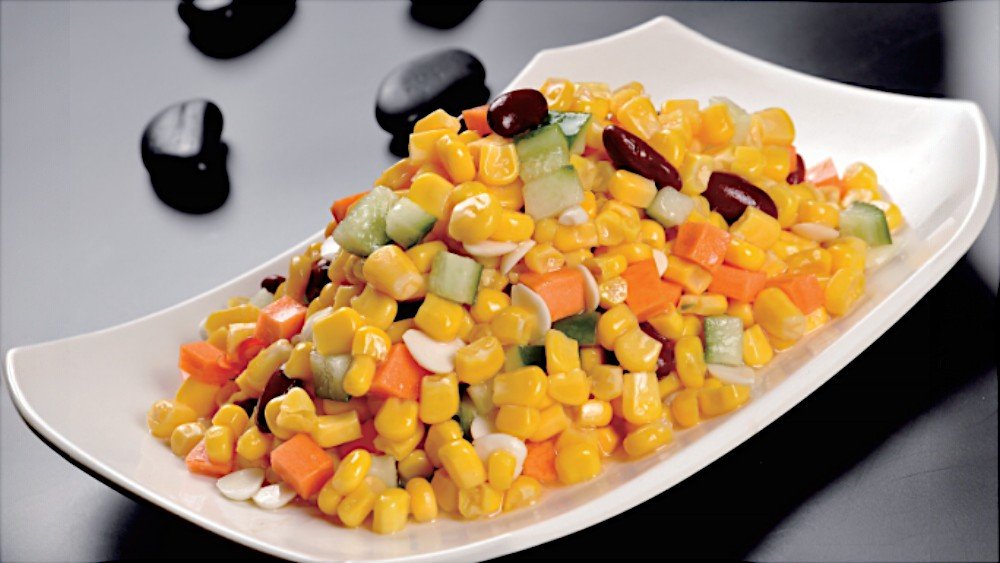 Corn with Pine Nuts 松仁玉米