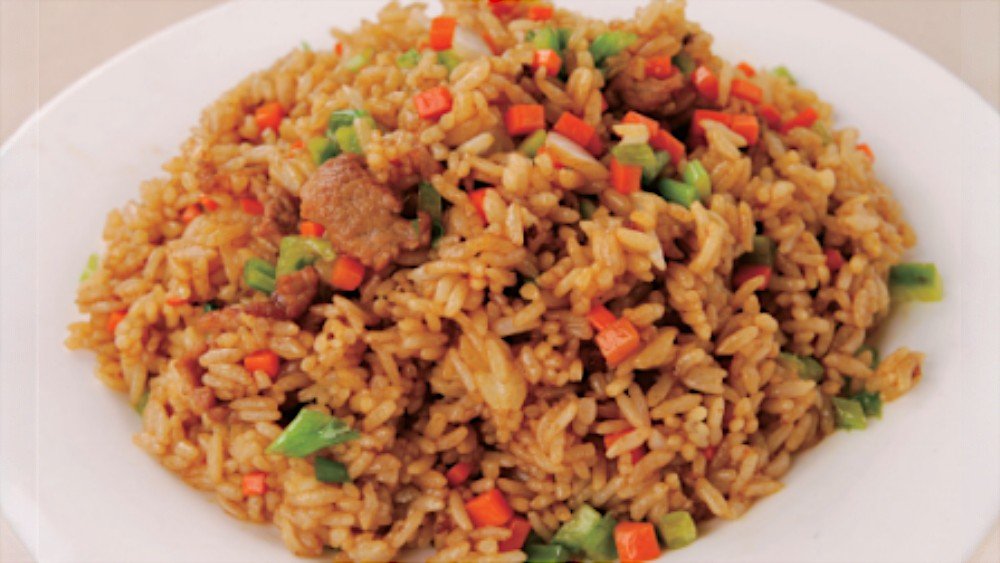 Fried Rice with Mutton 羊肉炒饭
