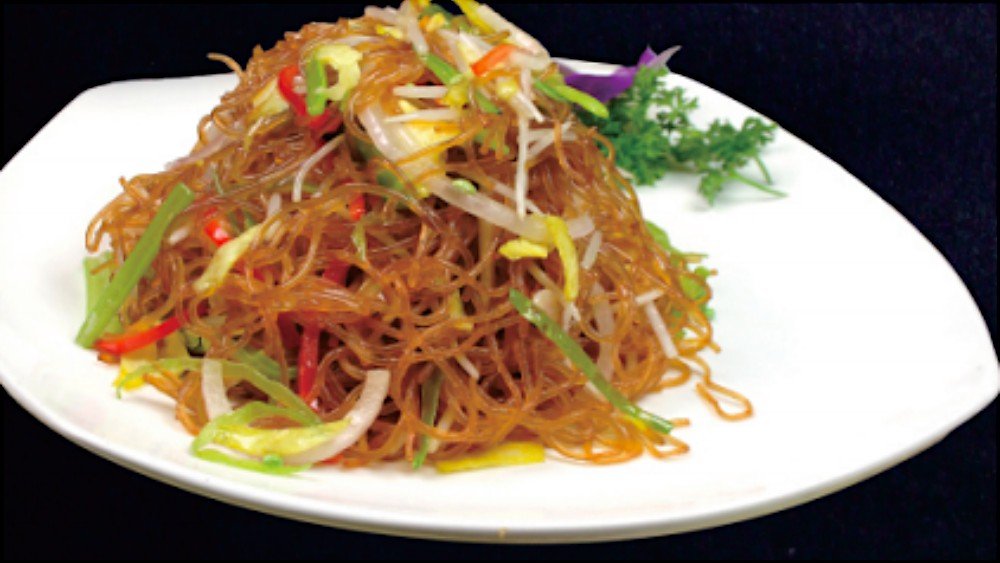 Seafood Fried Vermicelli 海鲜炒粉丝