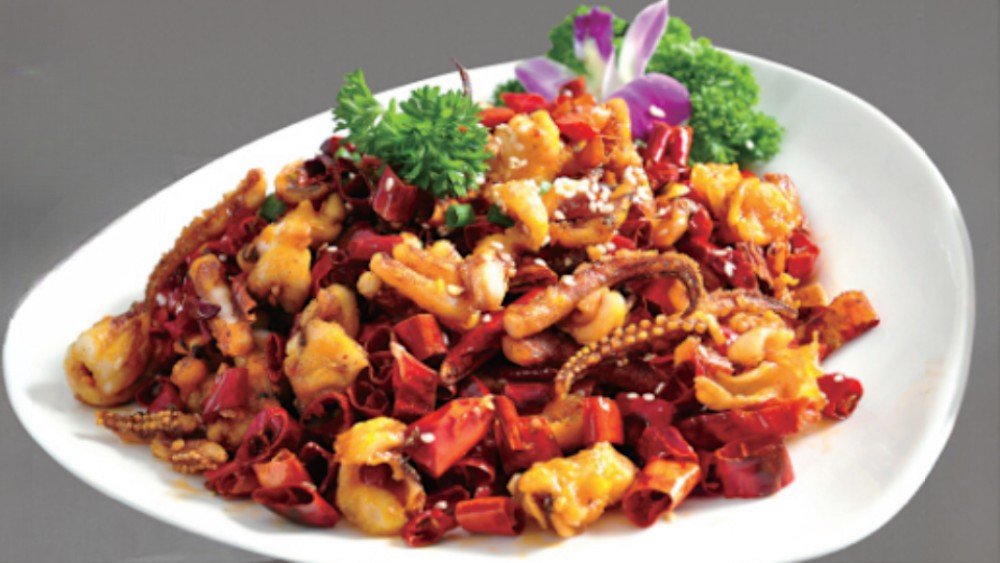 Spicy Squid 辣子鱿鱼