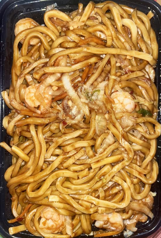 Shrimp or Beef Lo Mein