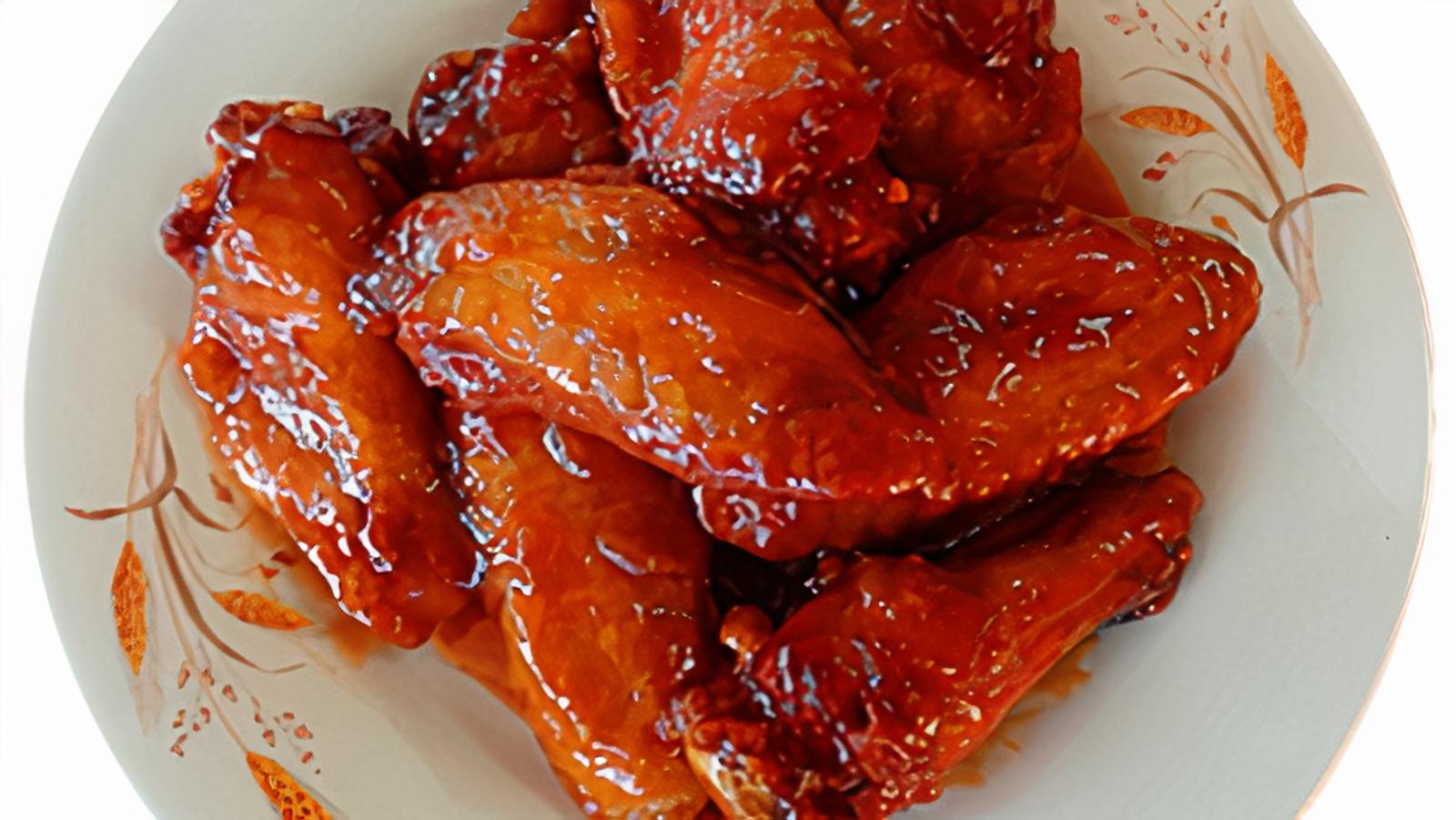 6. Sweet Honey Chicken Wings