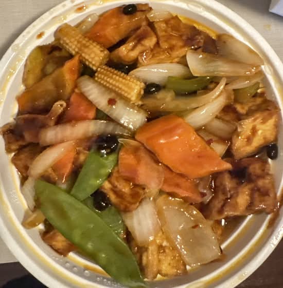Bean Curd with Black Bean Sauce