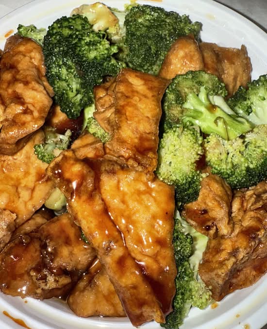 Bean Curd with Broccoli