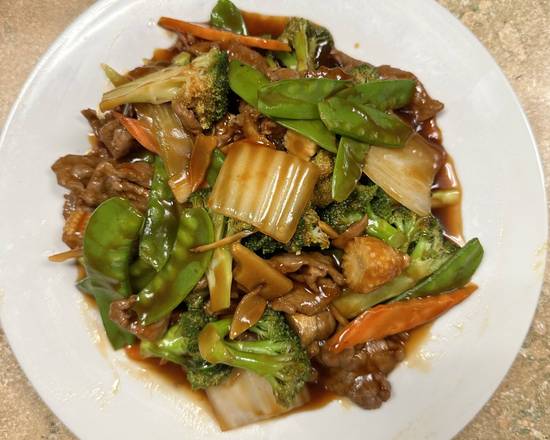 Beef with Szechuan Style