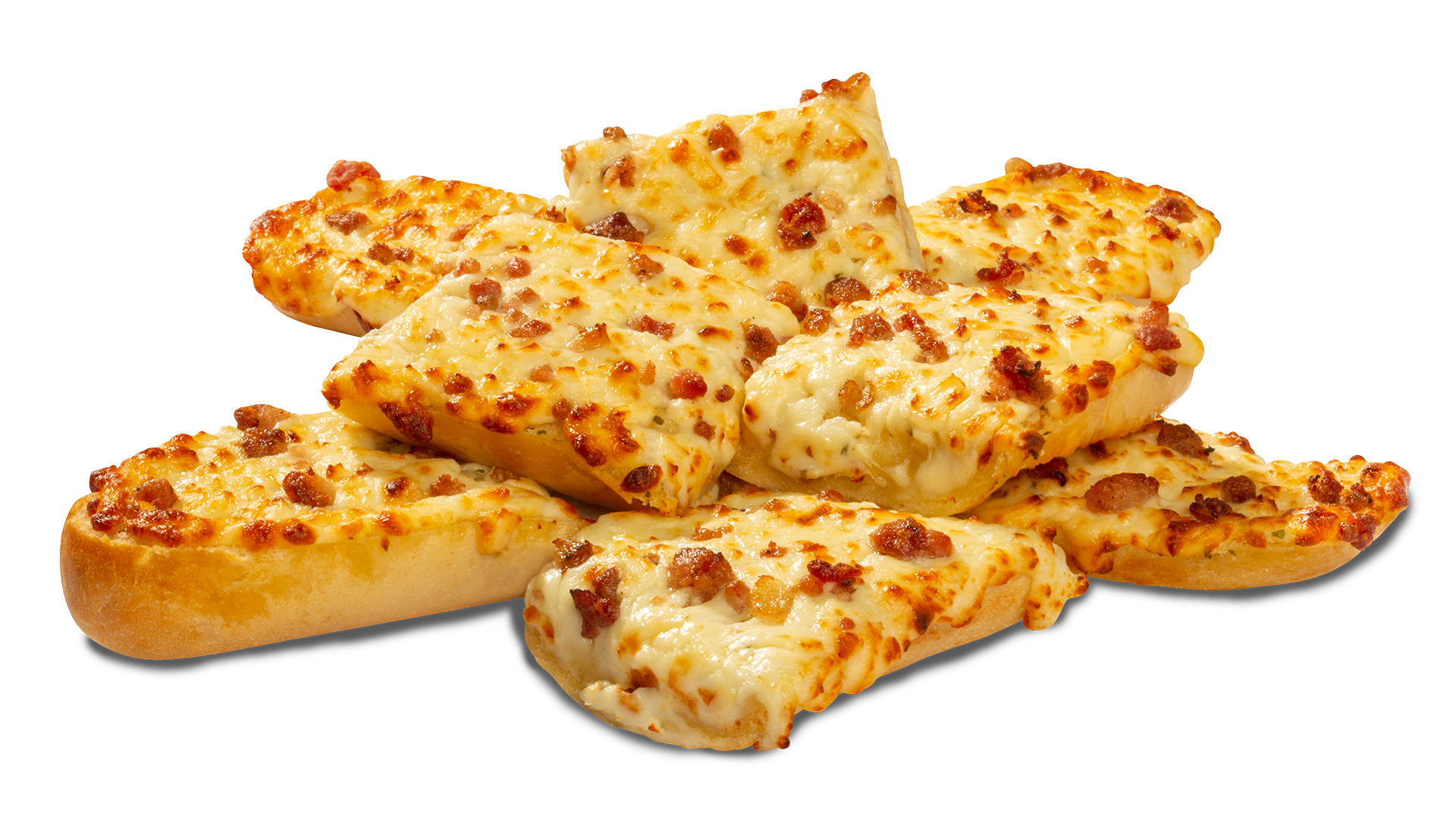 Greco Cheese, Bacon and Garlic Bread