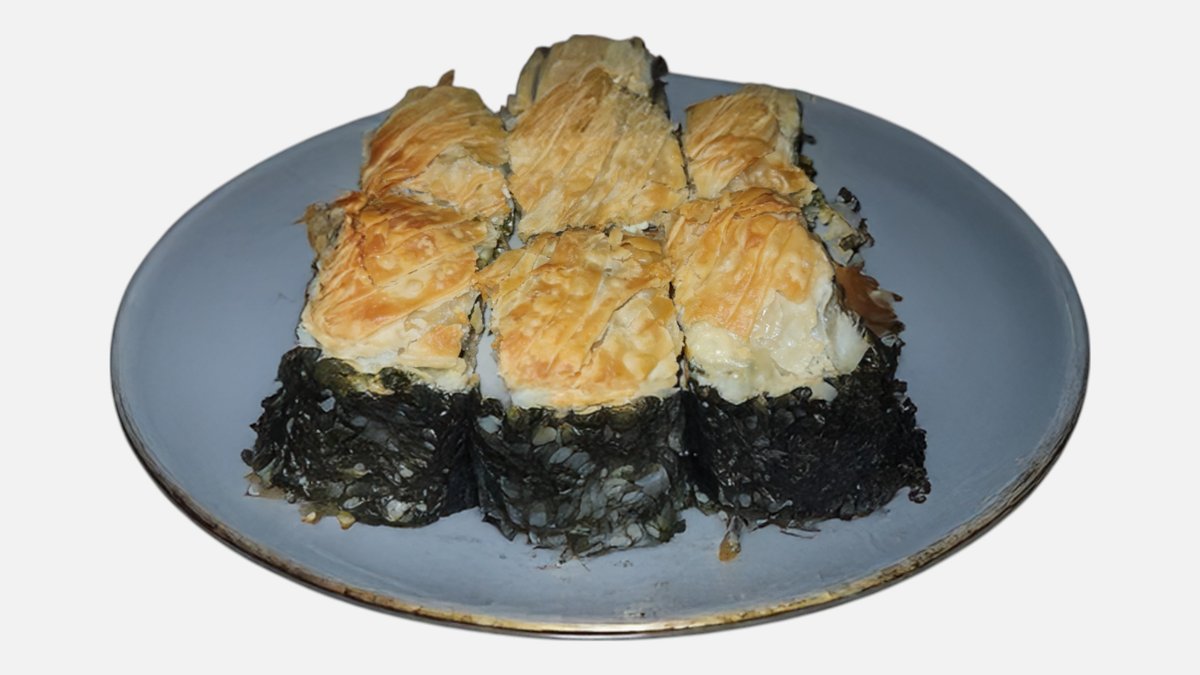 Mpougatsa Spinat