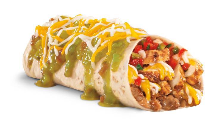 The Green Chicken Burrito