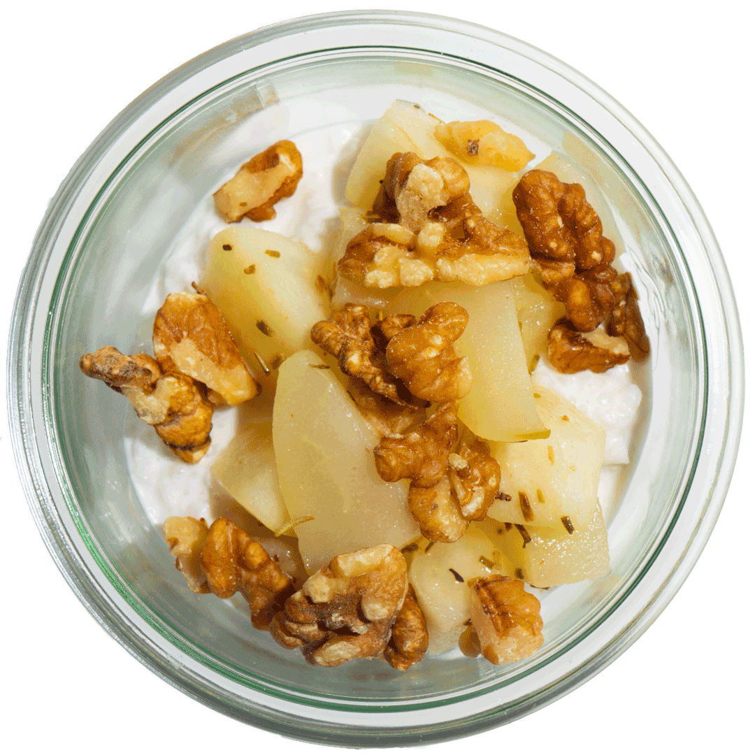 Kokosmilchreis Pear Walnut